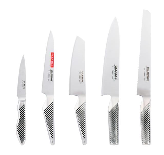 Knivsæt i 5 dele G-2, G-9, GS-5, GS-11 & GS-38