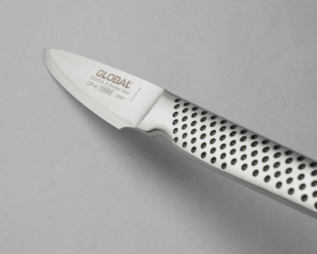 Skrællekniv 8 cm smedet