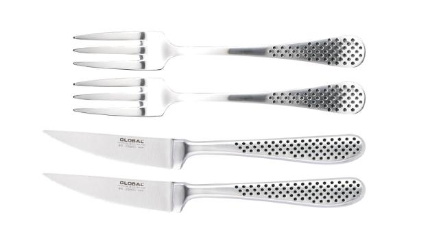 Bestiksæt 2 gafler & 2 knive
