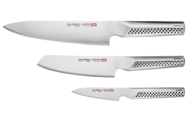 Knivsæt i 3 dele GU-01, GUM-10 & GUF-30