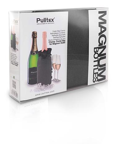 Champagnekøler til magnumflaske grå