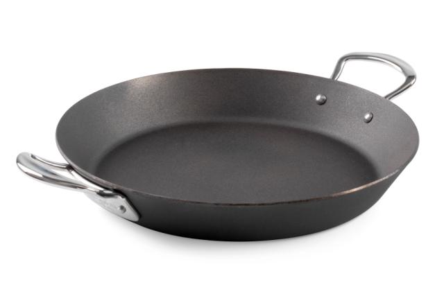 Serveringspande i carbonstål 30 cm